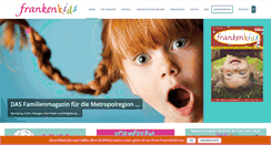 Desktop Screenshot of frankenkids.de