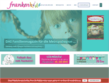Tablet Screenshot of frankenkids.de